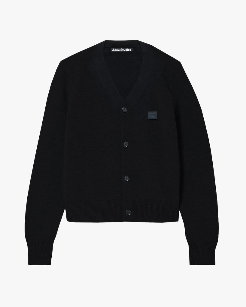 Acne studios neve face cardigan hotsell