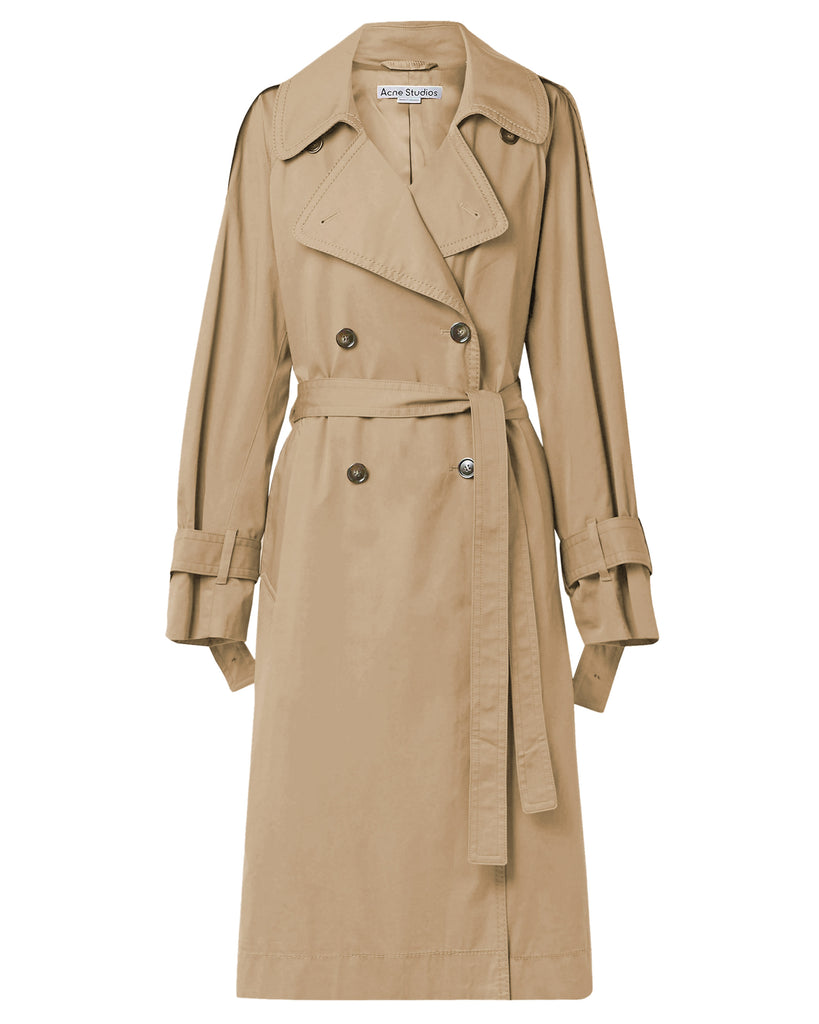 Double Breasted Trench Coat Acne Studios WORKSHOP