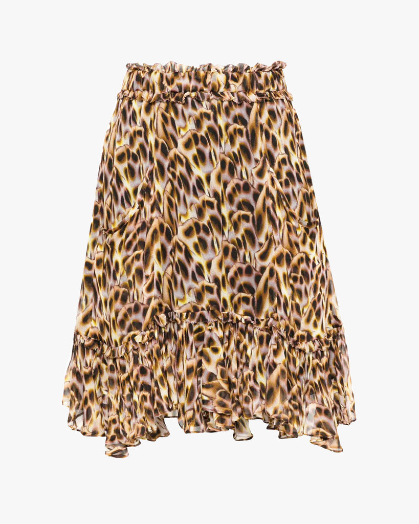 Viera Printed Ruffle Skirt Isabel Marant Etoile WORKSHOP