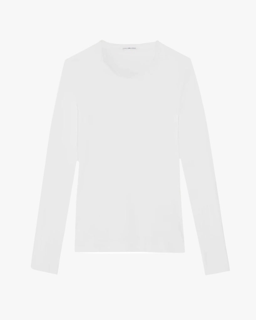 Long Sleeve Crew Tee | James Perse Womens | WORKSHOP