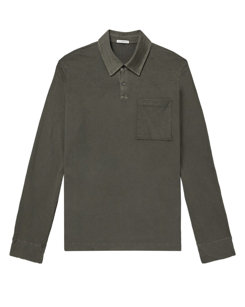 James perse hotsell long sleeve polo