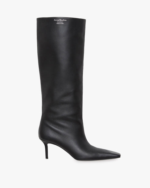 Leather Knee High Boot