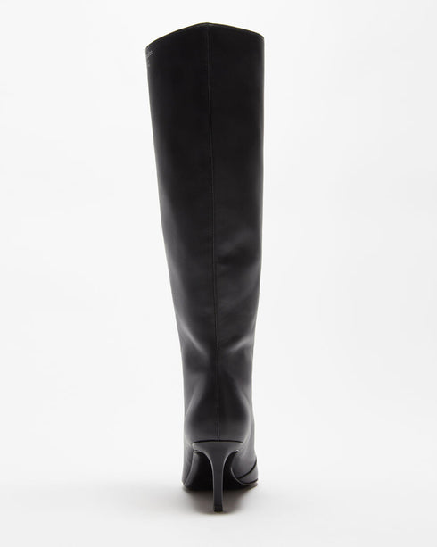 Leather Knee High Boot