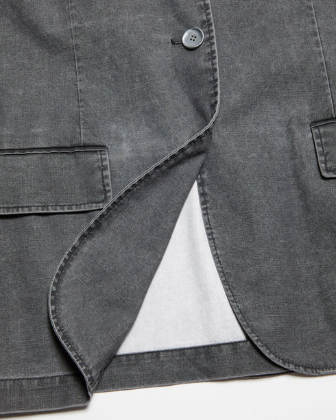 Coated Canvas Suiting Jacket