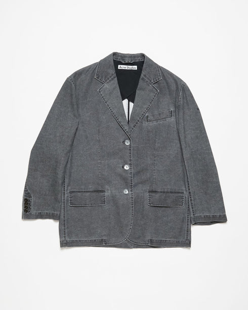 Coated Canvas Suiting Jacket