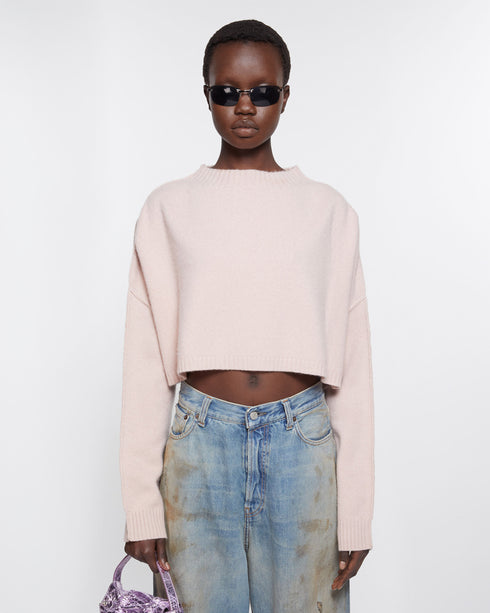 Acne studios pink sweater best sale