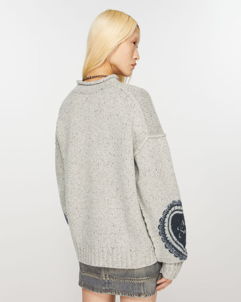 Wool Blend Animation Sweater