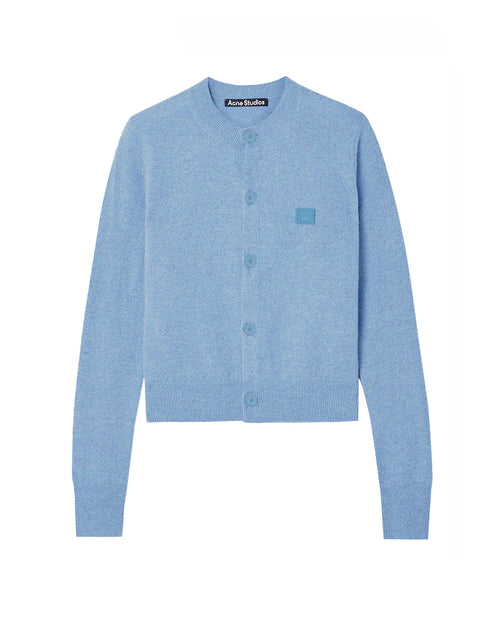 Acne studios hotsell face cardigan