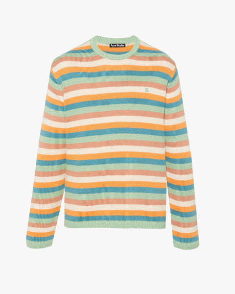 Striped Face Sweater Acne Studios WORKSHOP