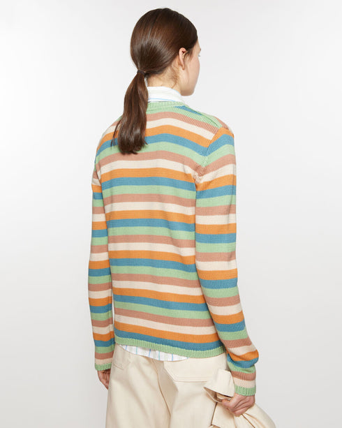 Striped Face Sweater