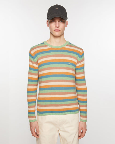 Striped Face Sweater