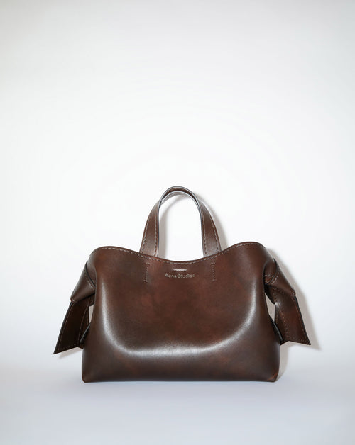 ACNE STUDIOS Musubi Midi knotted leather shoulder bag