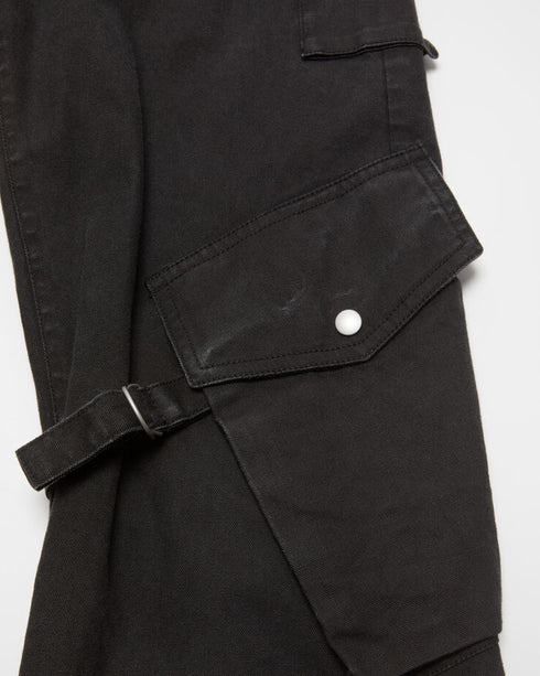 Coated Cotton Cargo Trouser