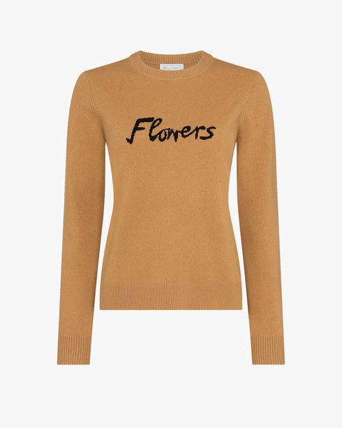 Flower Wool Cashmere Jumper