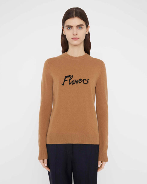 Flower Wool Cashmere Jumper