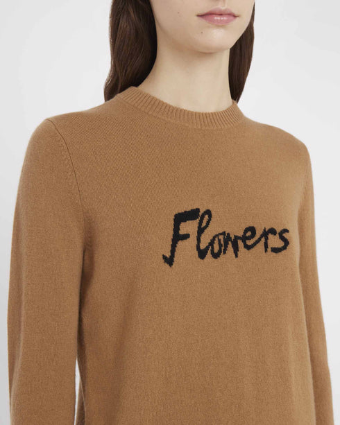 Flower Wool Cashmere Jumper