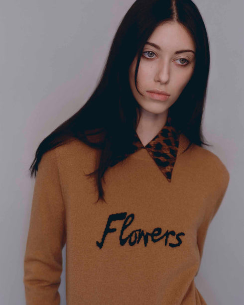 Flower Wool Cashmere Jumper