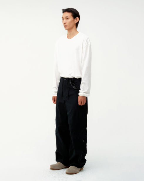 Diagonal Flap Pocket Pant