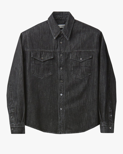 Washed Denim Shirt