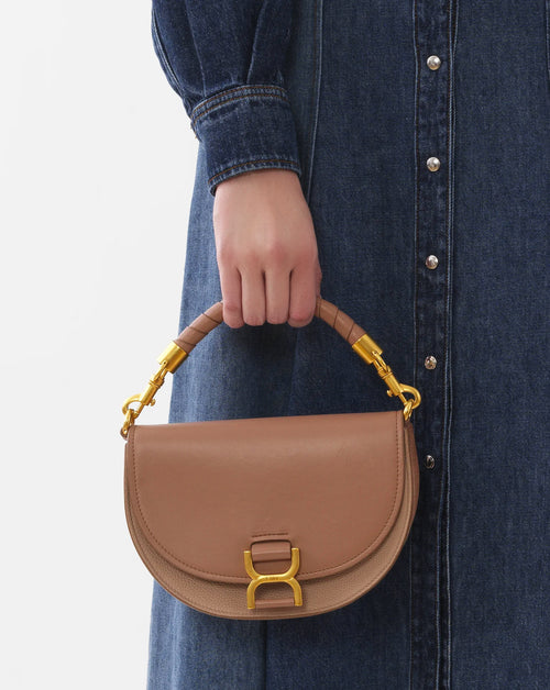 Chloé marcie small hot sale leather shoulder bag