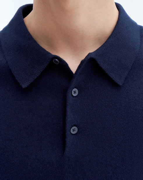 Knitted Polo Shirt