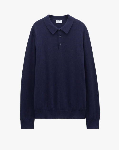 Knitted Polo Shirt