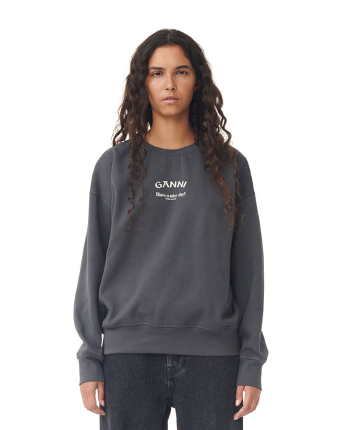 Ganni Isoli Oversized Sweatshirt