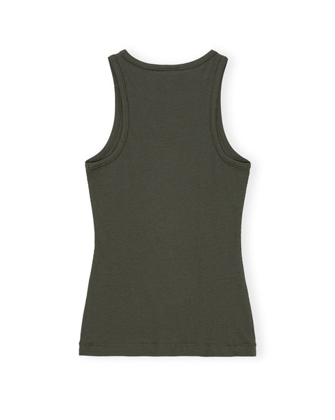 Soft Cotton Rib Tank Top