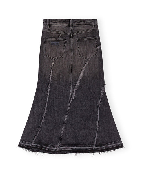 Tint Edge Denim Long Skirt