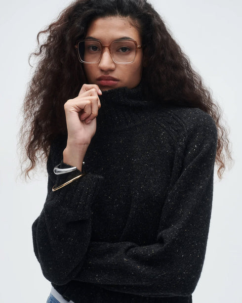 Cropped Turtleneck