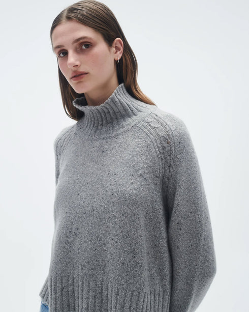 Cropped Turtleneck