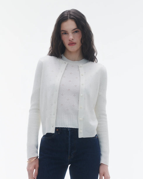 Jane Pointelle Cardigan