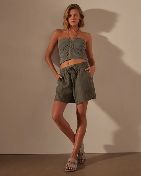 Relaxed Linen Short