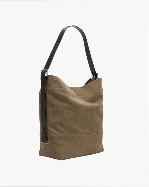 Belted Tote Bag