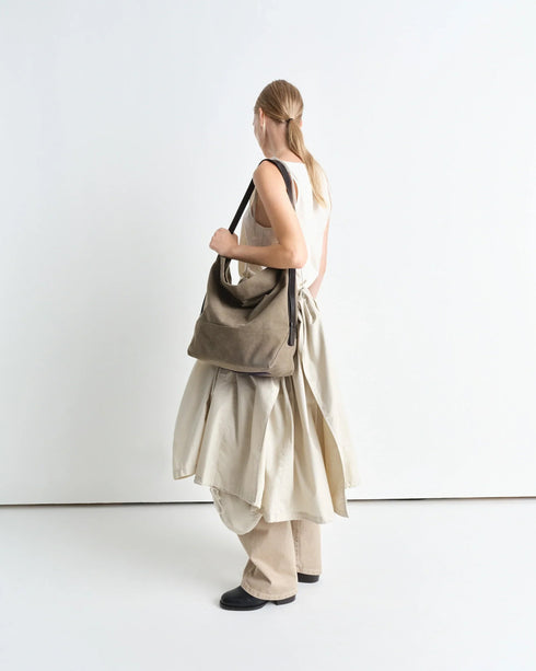 Belted Tote Bag