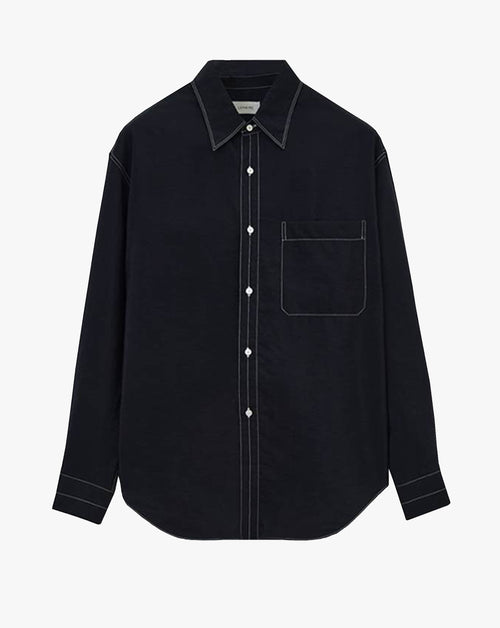 Easy Shirt w Contrasted Stitch