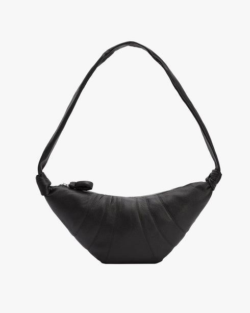 Medium Croissant Bag - Grained Leather