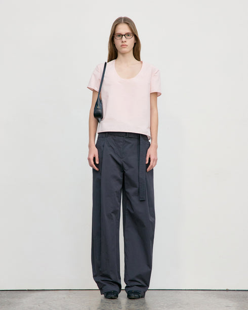 Double Belt Point Pants