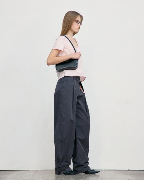 Double Belt Point Pants