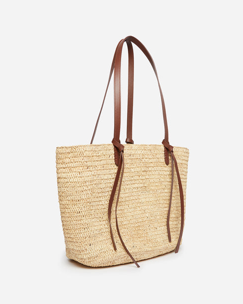 Raffia Tote Bag