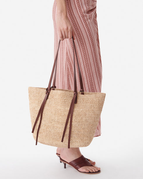 Raffia Tote Bag