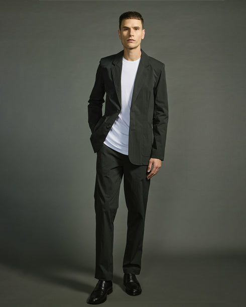 Slant Pocket Elasticated Trouser