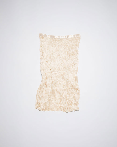 Crinkle Light Satin Midi Skirt| Acne Studios | WORKSHOP